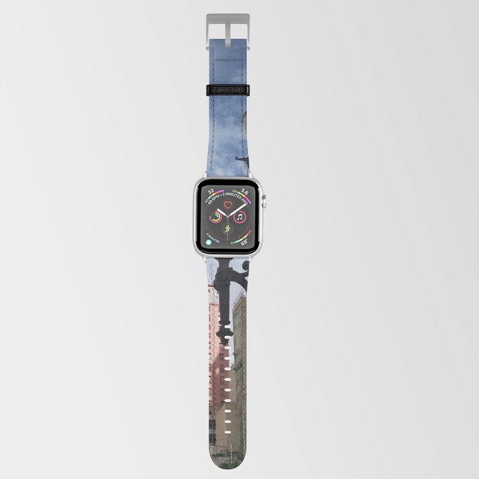 Brazil Photography - Tall Lamppost In Down Town Sao Paulo Apple Watch Band