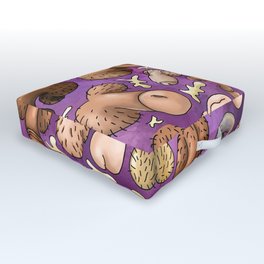 Penis print Outdoor Floor Cushion