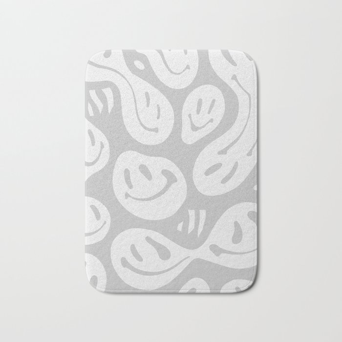 Cool Grey Melted Happiness Bath Mat