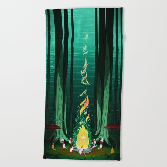 Summer Celebration Beach Towel