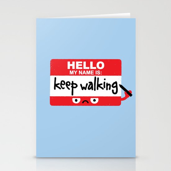 The Red Badge of Discourage Stationery Cards