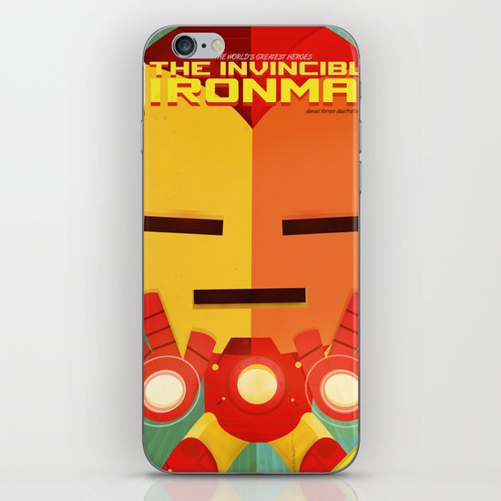 ironman fan art iPhone & iPod Skin