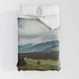 Mountain Trail - Landscape and Nature Photography Duvet Cover