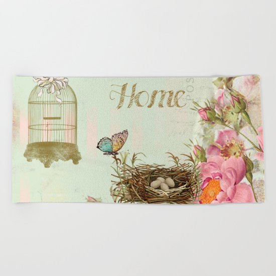 Home Sweet home #4 Beach Towel