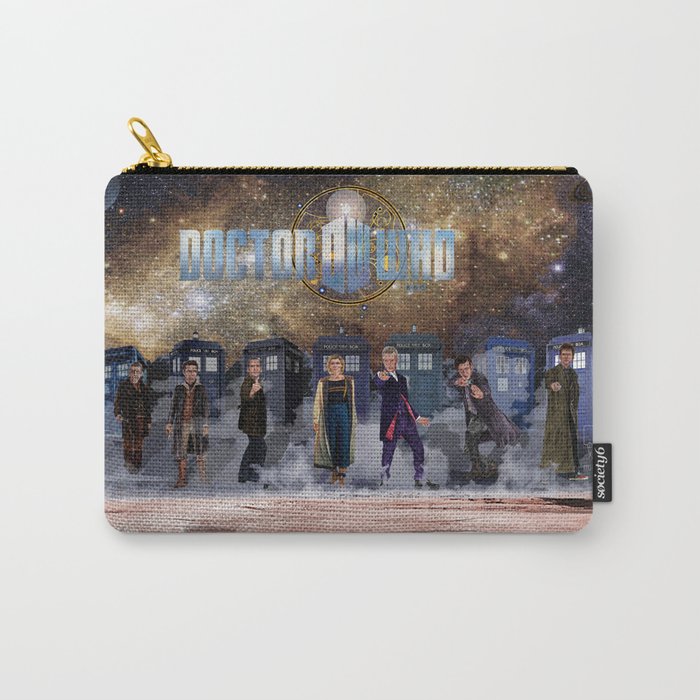 7 Doctors and the Daleks Carry-All Pouch