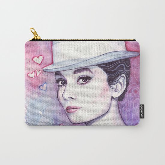 Audrey Hepburn Carry-All Pouch