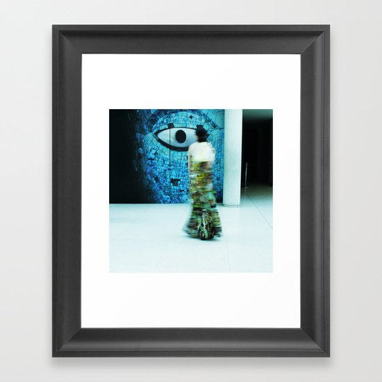 eye Framed Art Print