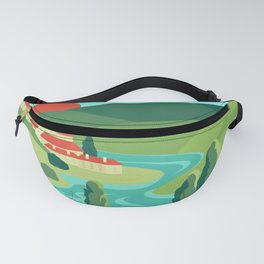 Germany Travel Poster Fanny Pack