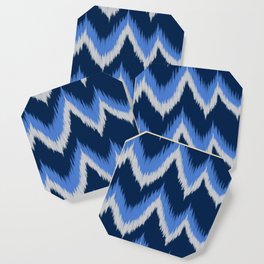 ikat pattern Coaster
