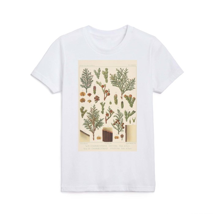 Botanical Cedar Kids T Shirt