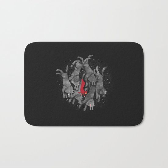 Run with the pack Bath Mat