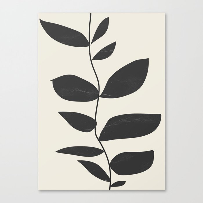 minimal plant Canvas Print