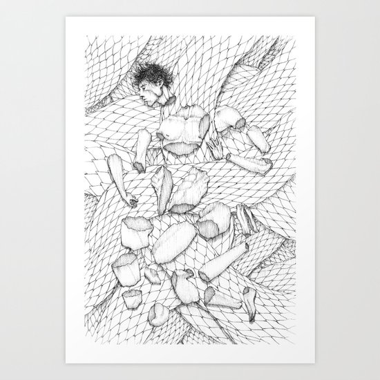 23 Pieces Art Print