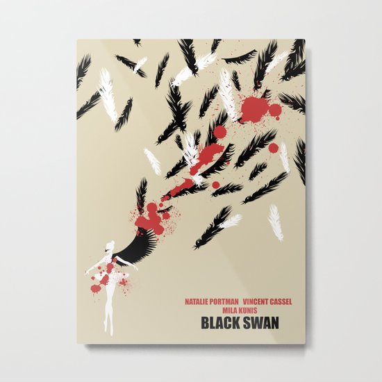 Black Swan Metal Print