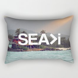 SEA>i  |  Back to Lanikai Rectangular Pillow