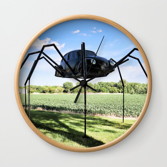 Beetle Spider Wall Clock