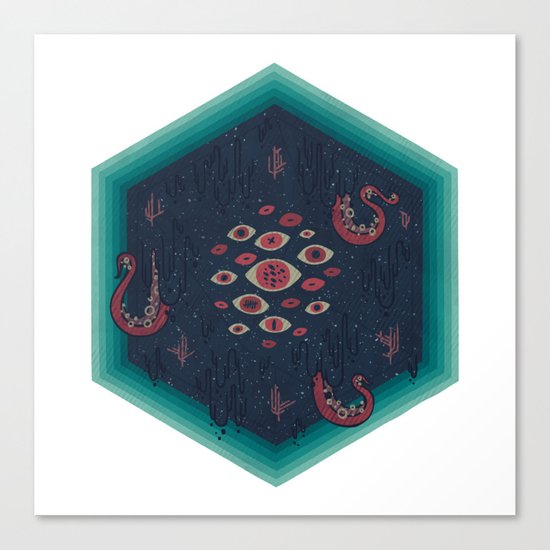 Hex Canvas Print