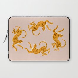 Leopard Race - pink Laptop Sleeve