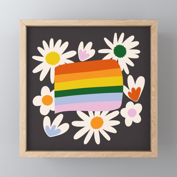 Pride!! Framed Mini Art Print