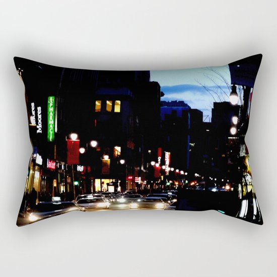DownTowN - Night's coming Rectangular Pillow