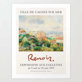 Pierre-Auguste Renoir Art Exhibition Art Print