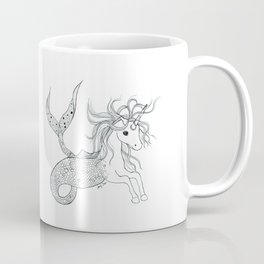 Unicorn Mermaid Coffee Mug
