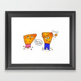 Chips Framed Art Print