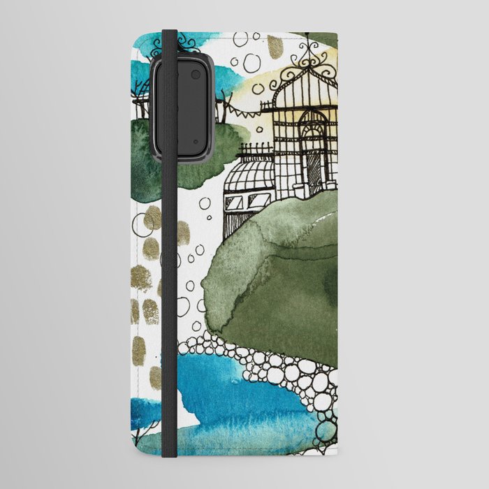 Fantastic Floating Greenhouses Android Wallet Case