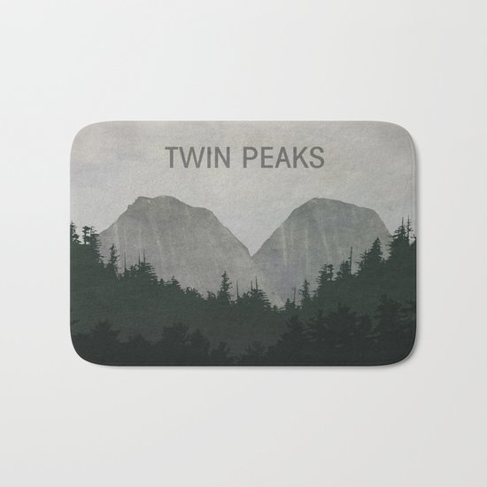 Twin Peaks Bath Mat