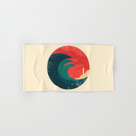 The wild ocean Hand & Bath Towel