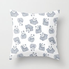 Pandas Throw Pillow