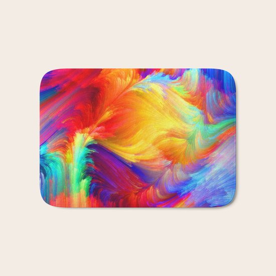 Summer colors Bath Mat