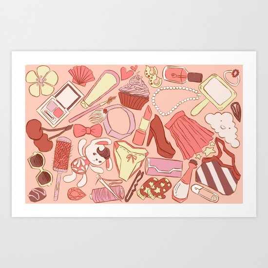My favorite thing Art Print