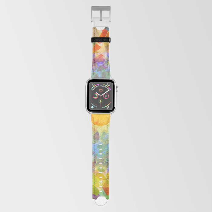 Bright Colorful Art - Sunshine Mandala Apple Watch Band