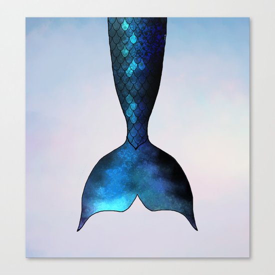 mermaid tail #2 Canvas Print