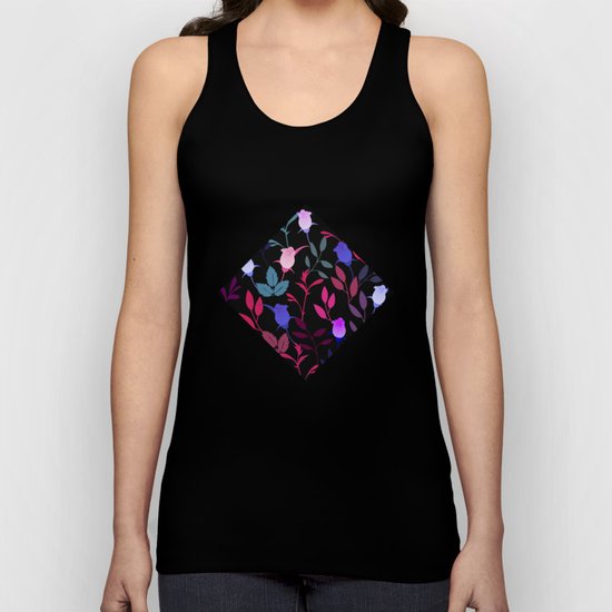 Flower Pattern XVI Unisex Tank Top