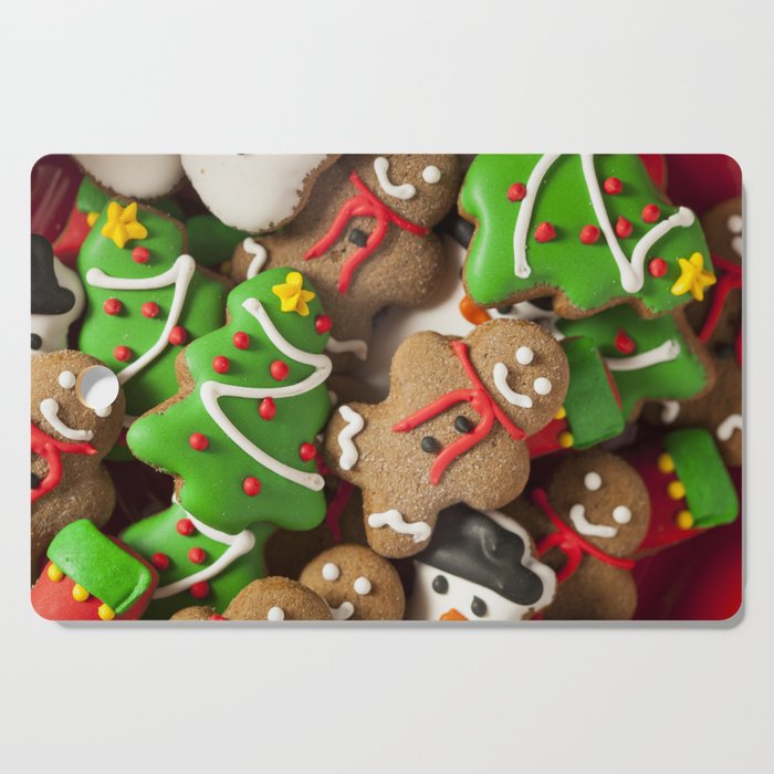 Delicious Christmas Cookies Cutting Board