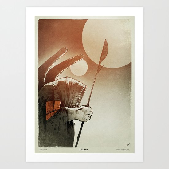 Fallen: I. Art Print