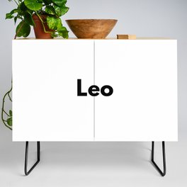 Leo, Leo Sign Credenza