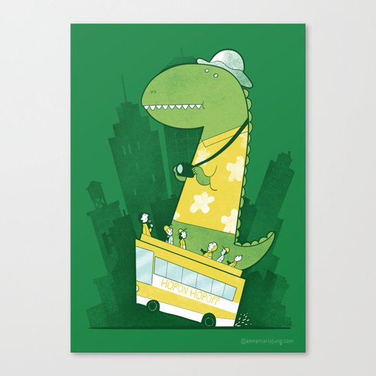 Hop-on-hop-off Canvas Print