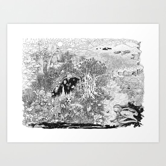 The Big Picture Art Print