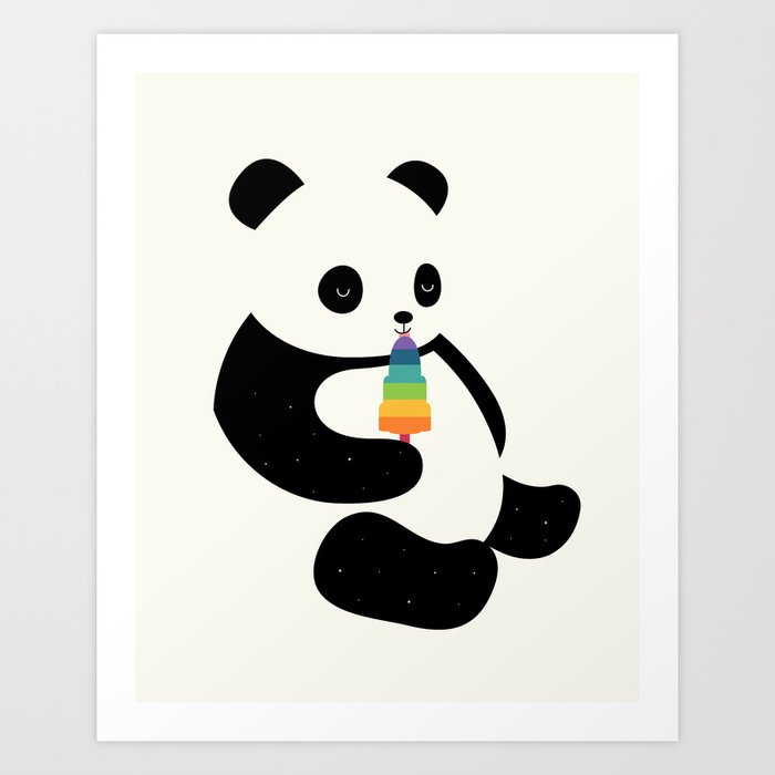 Panda Dream Art Print