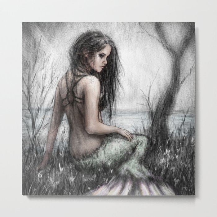 Mermaid's Rest Metal Print
