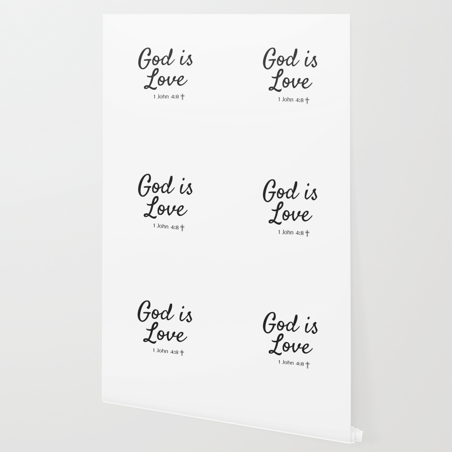 God Is Love Religious Art Wallpaper By Getmugged Society6