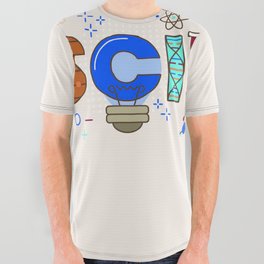 science All Over Graphic Tee