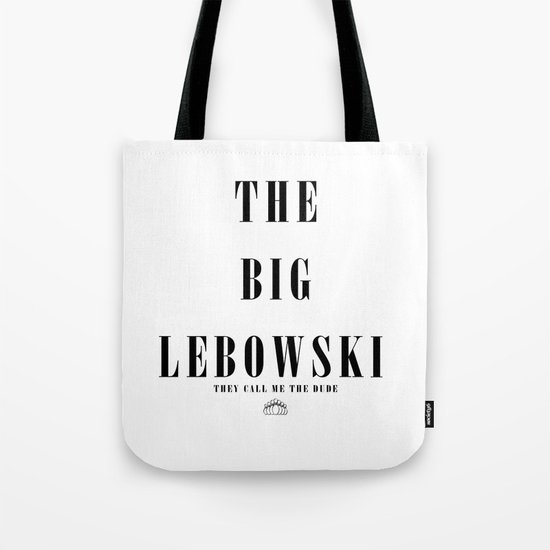 The Big Lebowski Tote Bag