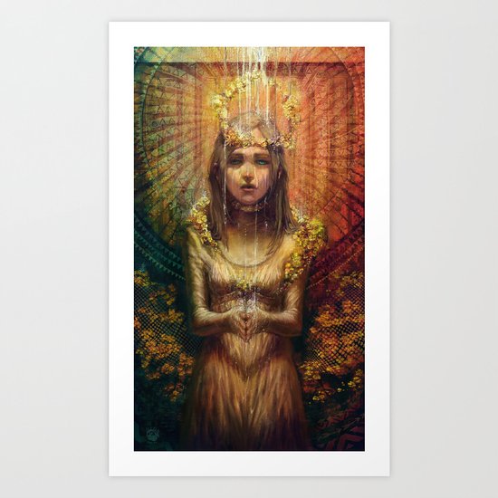 Adolescent Divine Lust Art Print