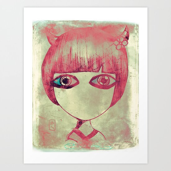 dark side Art Print