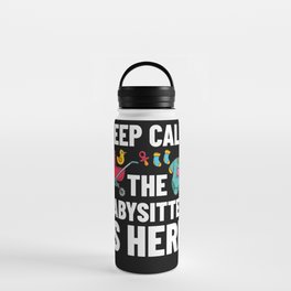 Babysitter Daycare Provider Childcare Thank You Water Bottle