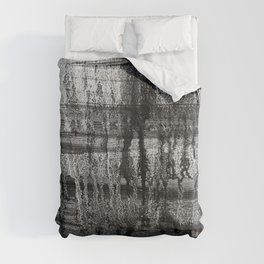 Grayscale Stains Comforter